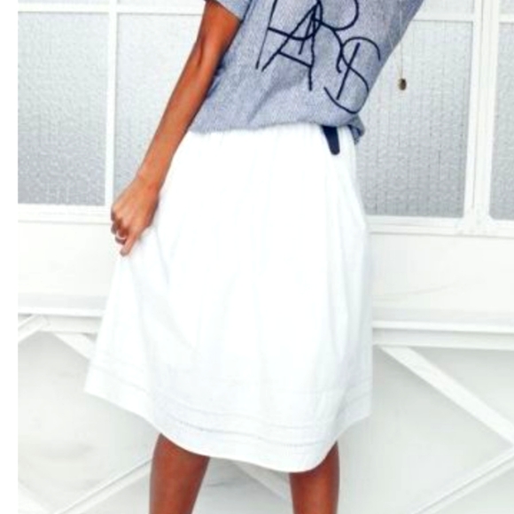 LOFT Dresses & Skirts - LOFT White Cotton Skirt